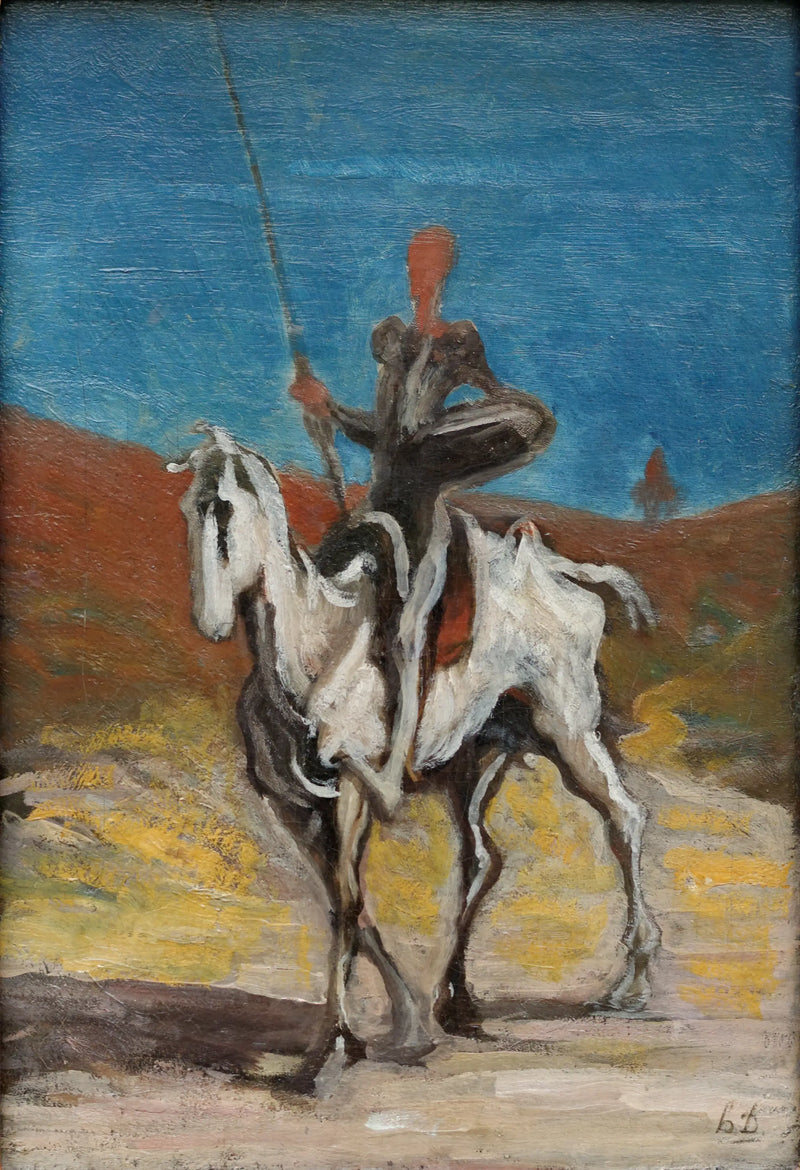 Don Quixote and Sancho Panza - Honoré Daumier