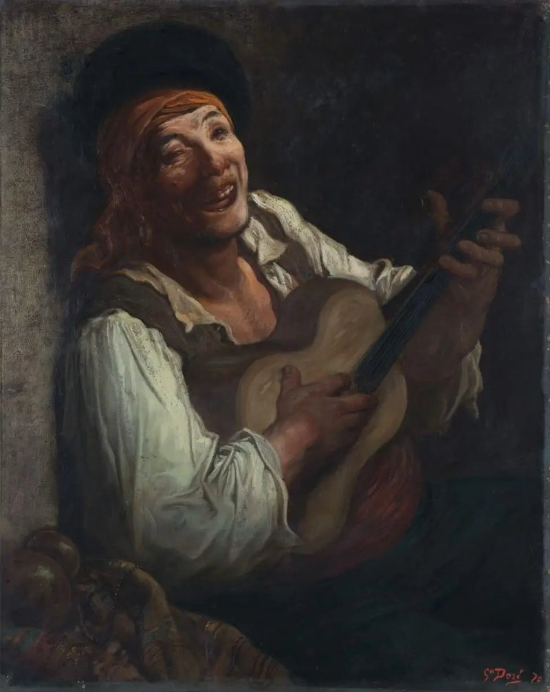 Guitarist - Gustave Doré