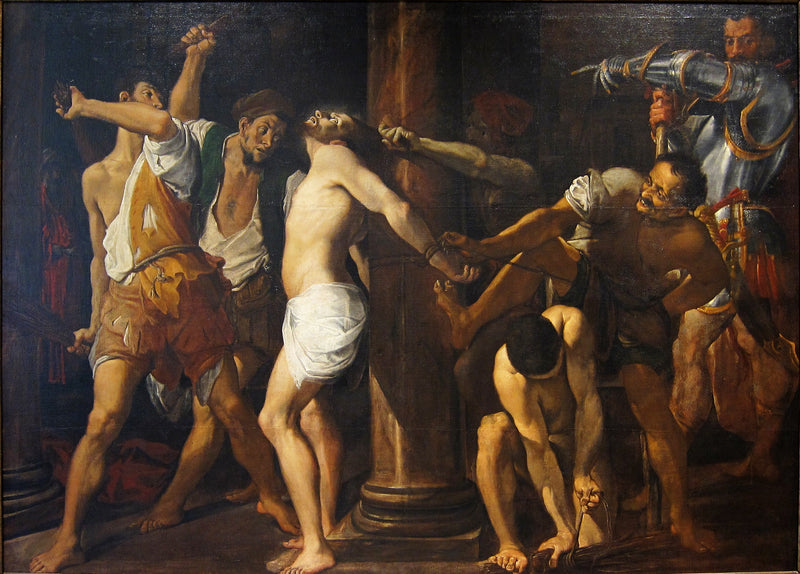 The Flagellation of Christ - Ludovico Carracci