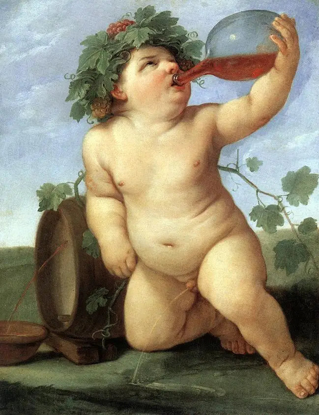 Drinking Bacchus - Guido Reni