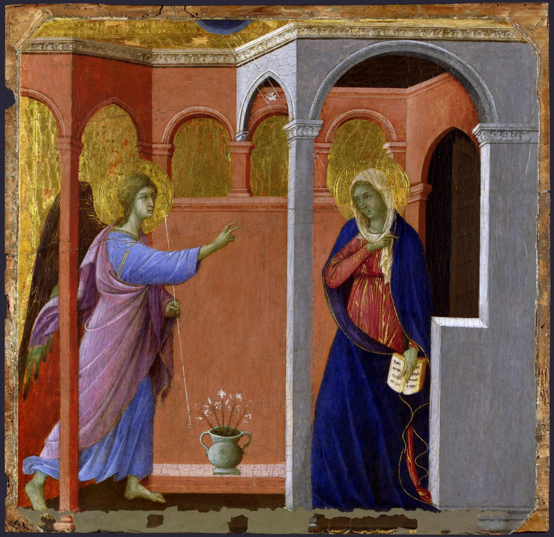 The Annunciation - Duccio di Buoninsegna