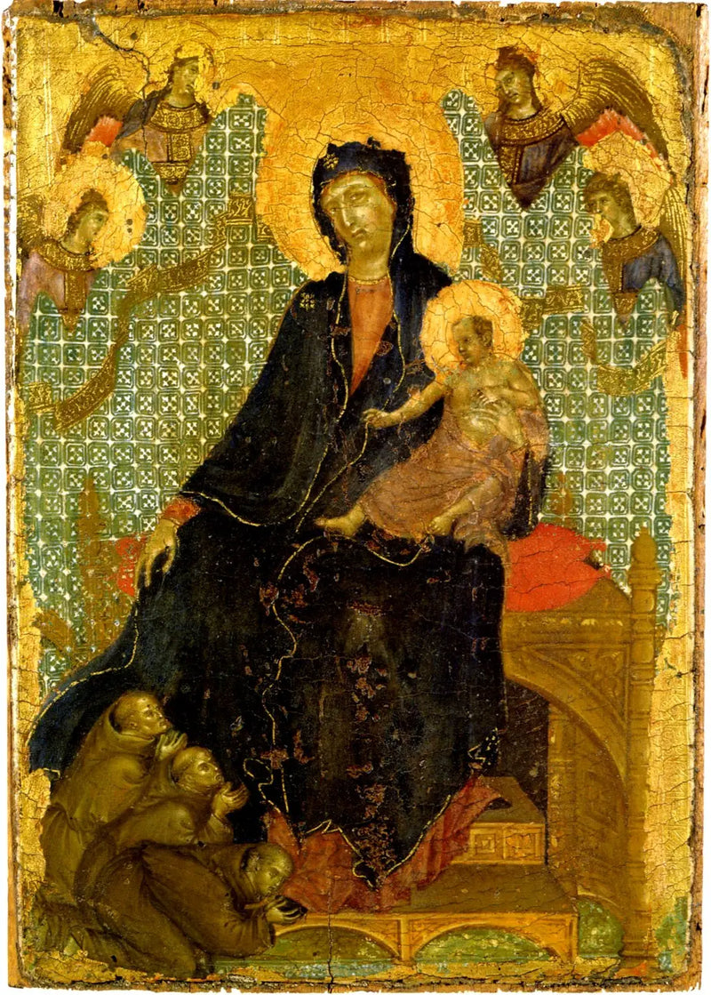 The Madonna of the Franciscans - Duccio di Buoninsegna