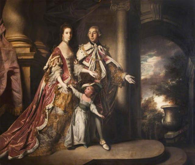 Le comte et la comtesse de Mexborough avec leur fils, Lord Pollington (1719–1778) - Joshua Reynolds