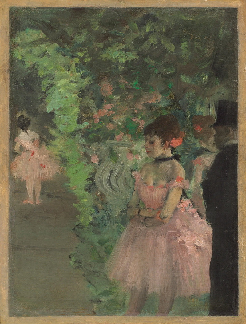 Dancers in the Wings - Edgar Degas
