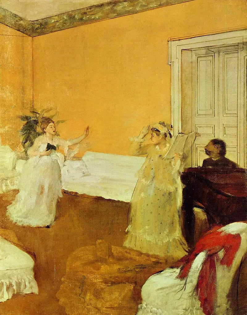 The Repetition of the Song - Edgar Degas