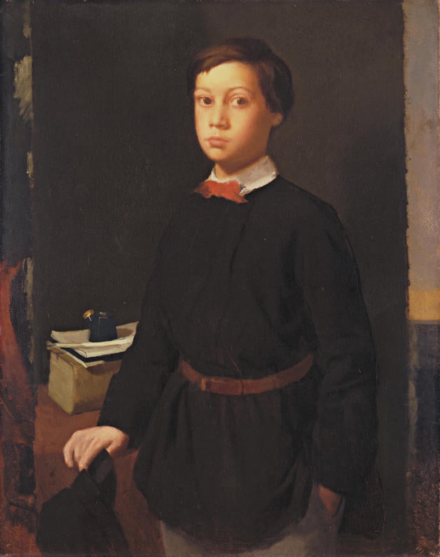 Reproduction du tableau « René de Gas à l'encrier - Edgar Degas » par Alpha Reproduction en peinture à l’huile