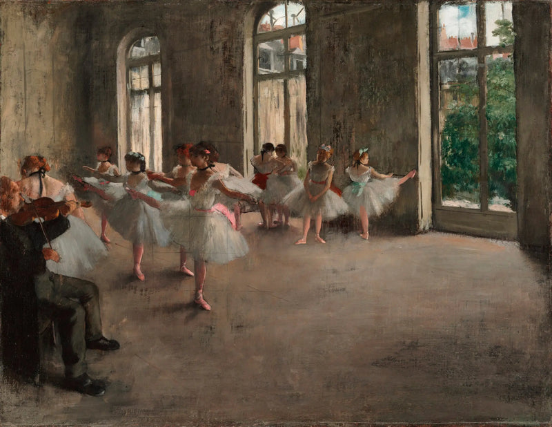 The Rehearsal - Edgar Degas