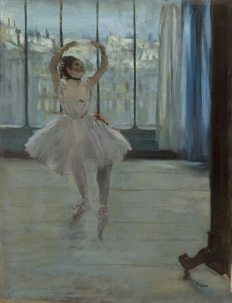The Dancer in the Photographer's Studio - Edgar Degas