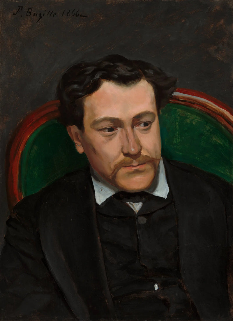 Portrait of Édouard Blau - Frédéric Bazille