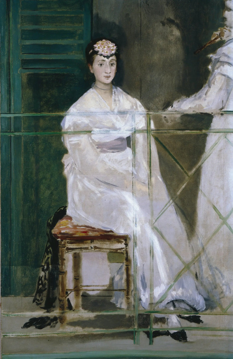 Portrait of Mademoiselle Claus - Édouard Manet