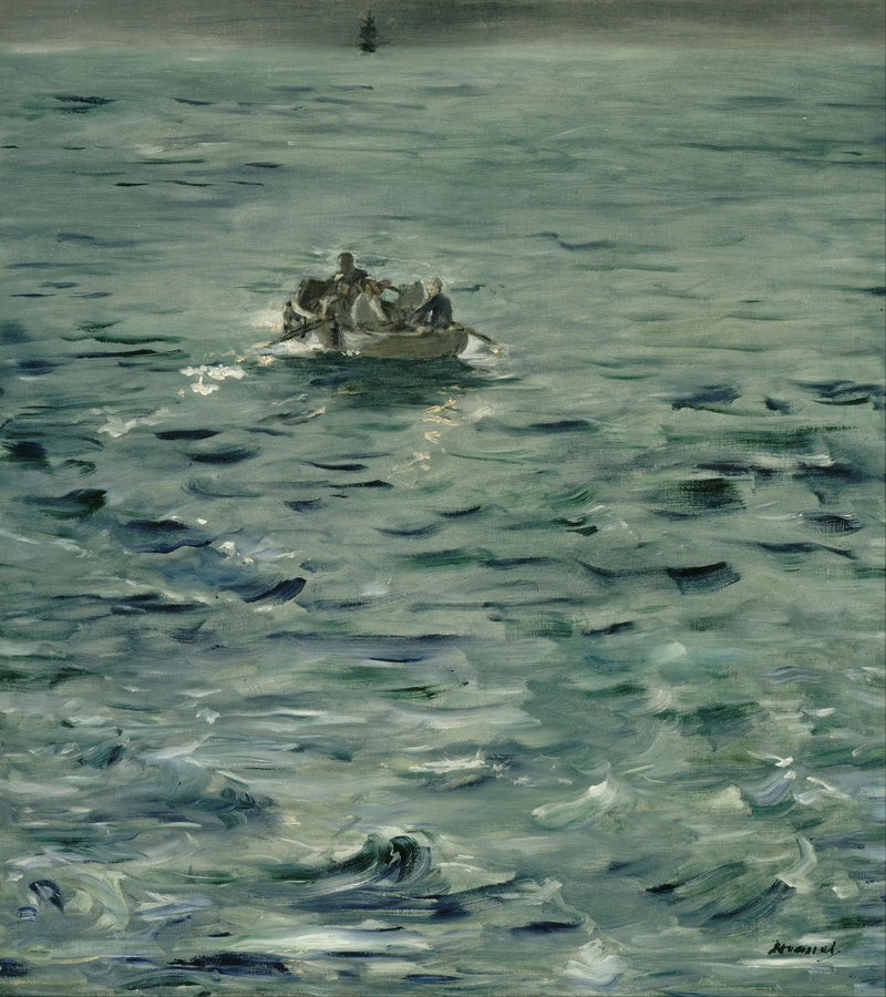 The Escape from Rochefort - Édouard Manet