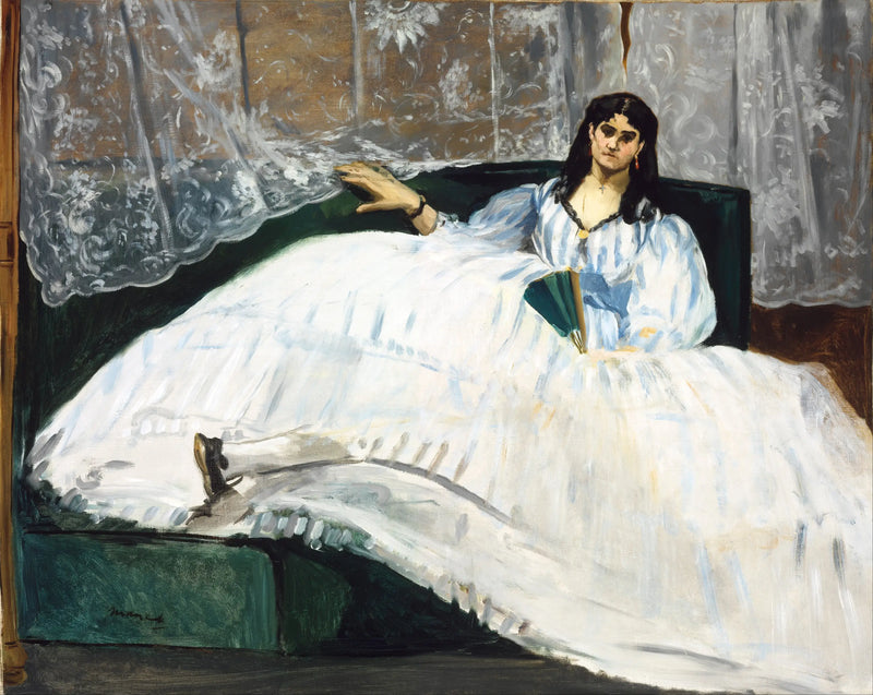 Portrait of Jeanne Duval - Édouard Manet