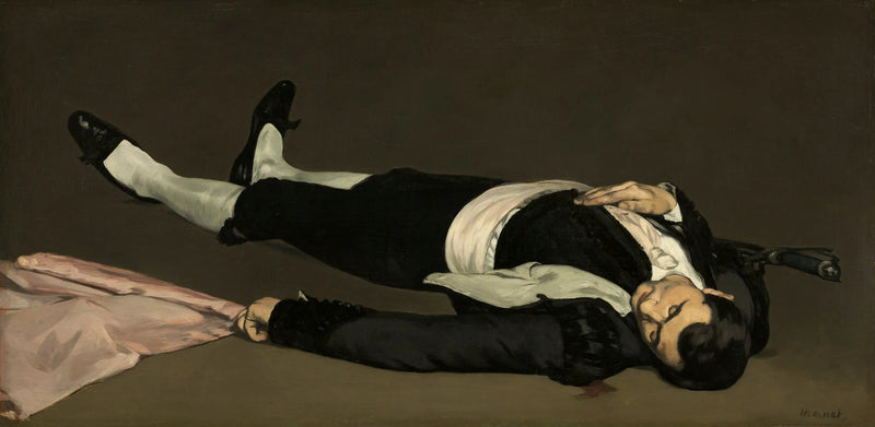 The Dead Man - Édouard Manet
