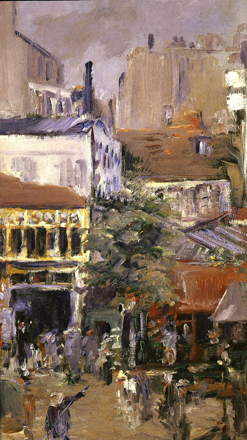 View of Place Clichy - Édouard Manet