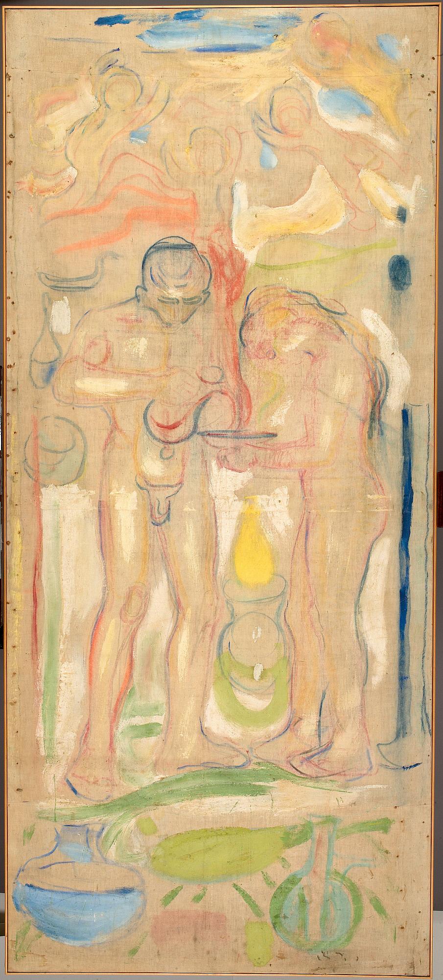 Reproduction du tableau « Chimie - Edvard Munch » par Alpha Reproduction en peinture à l’huile