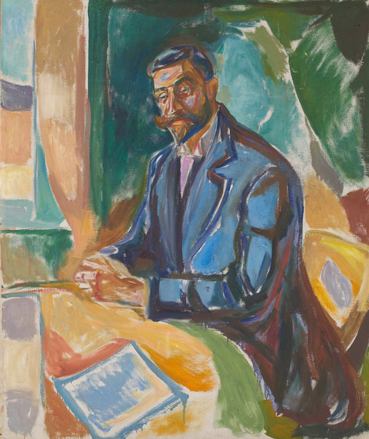 Reproduction du tableau « Kai Møller - Edvard Munch » par Alpha Reproduction en peinture à l’huile