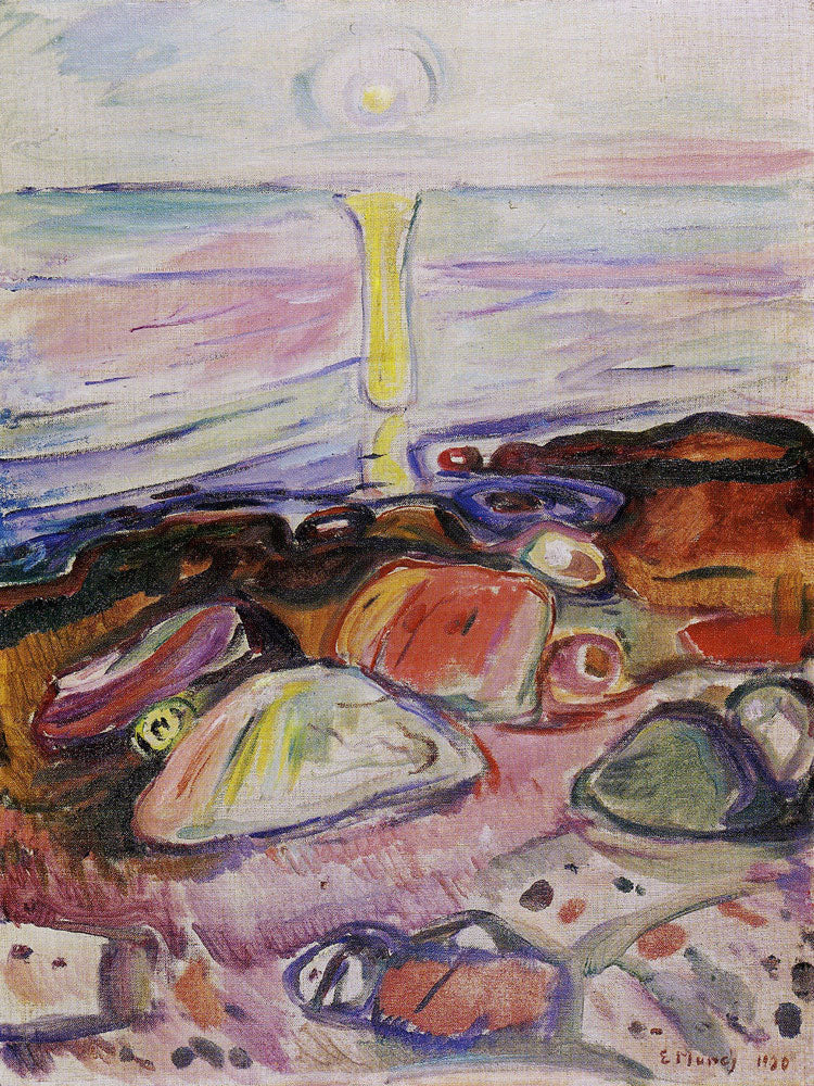 Clair de lune sur le fjord – Edvard Munch