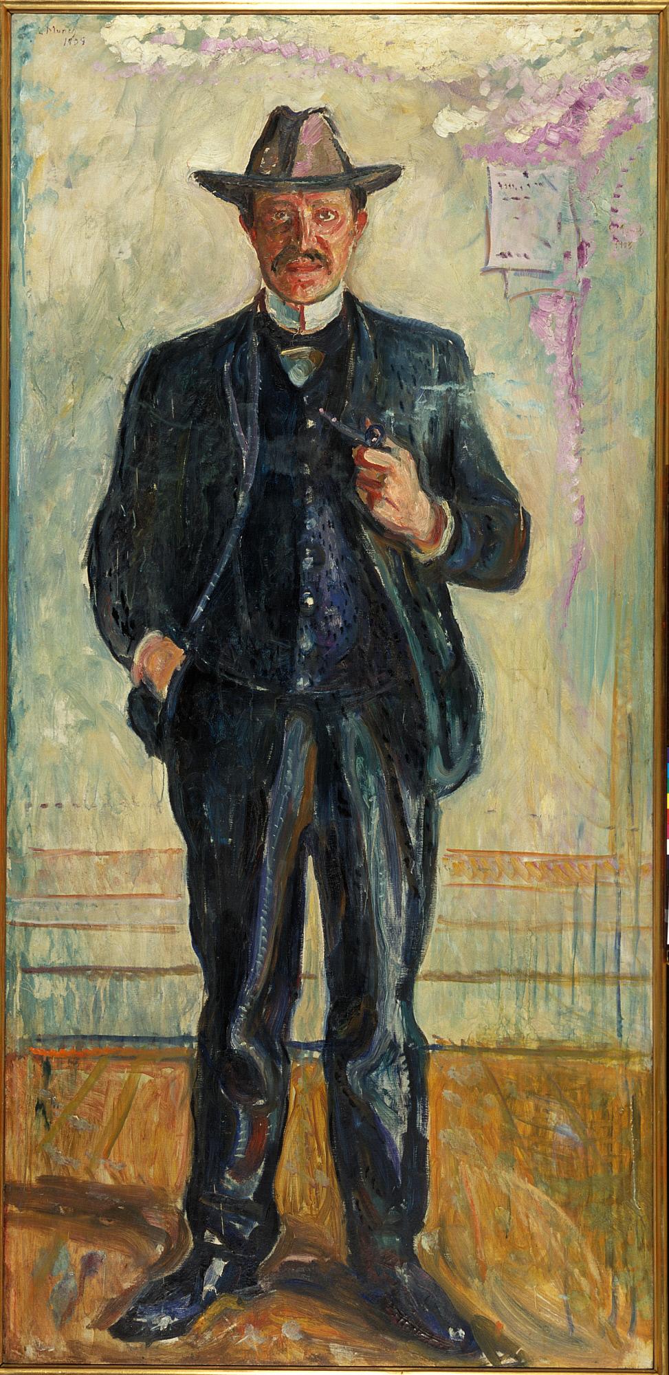 Reproduction du tableau « Torvald Stang - Edvard Munch » par Alpha Reproduction en peinture à l’huile