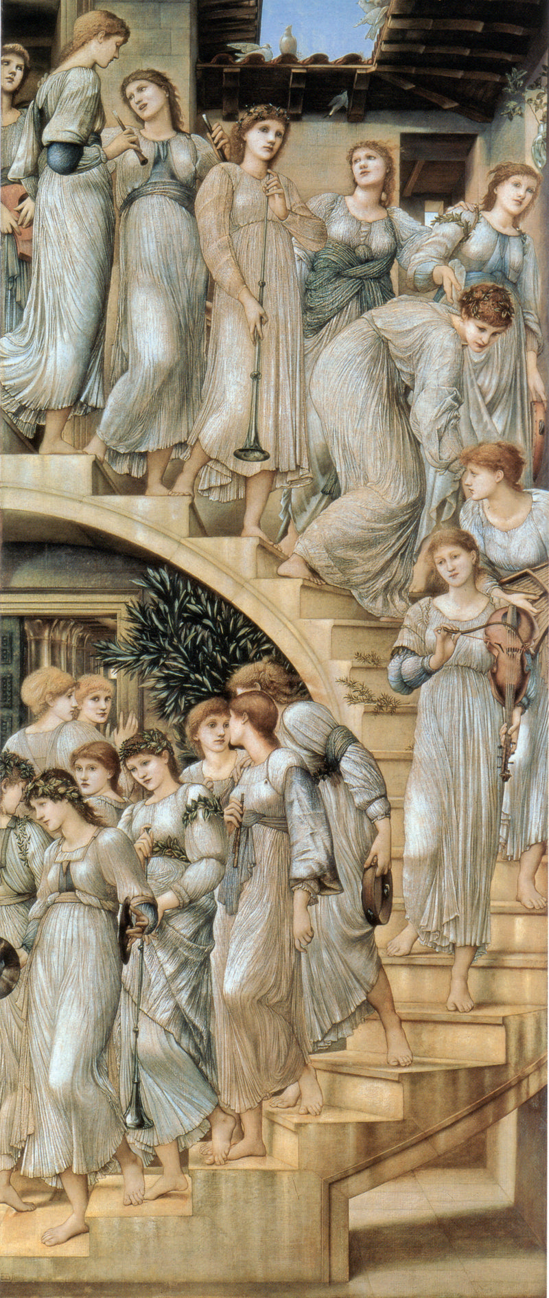 The Golden Staircase - Edward Burne-Jones
