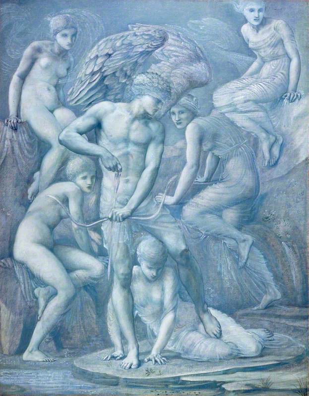 The Cupid's Hunting Grounds - Edward Burne-Jones