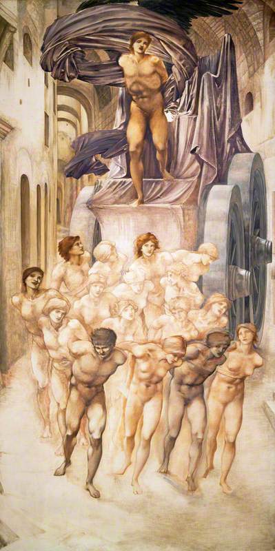 The Car of Love (The Path of Love) - Edward Burne-Jones