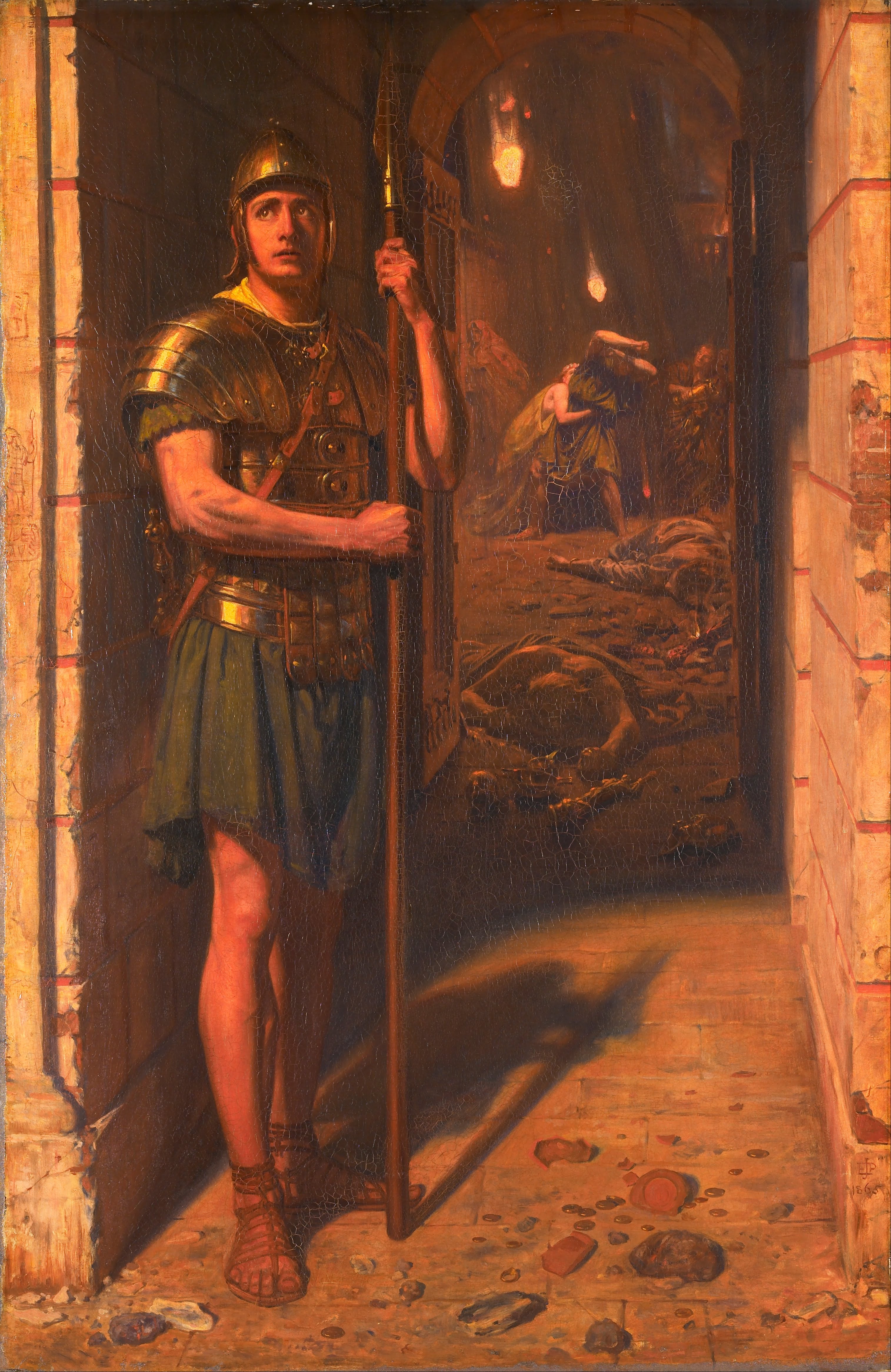 Fidèle jusqu'à la mort - Edward Poynter