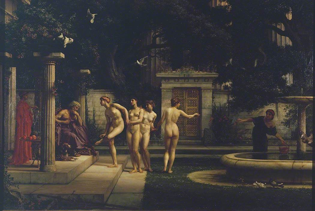 Une visite à Esculape - Edward Poynter