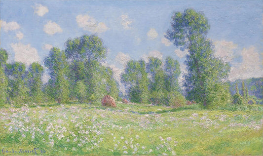 🌸 Spring Effect at Giverny – Claude Monet (1890)