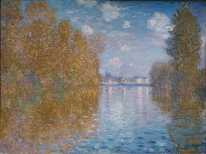 Autumn Effect on the Seine – Claude Monet, circa 1880