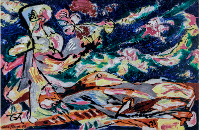 Effort de sommeil - Jackson Pollock