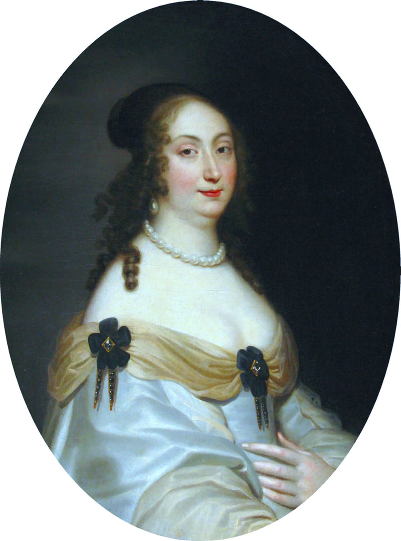 Portrait of Marie-Louise de Gonzague (detail). - Juste d'Egmont