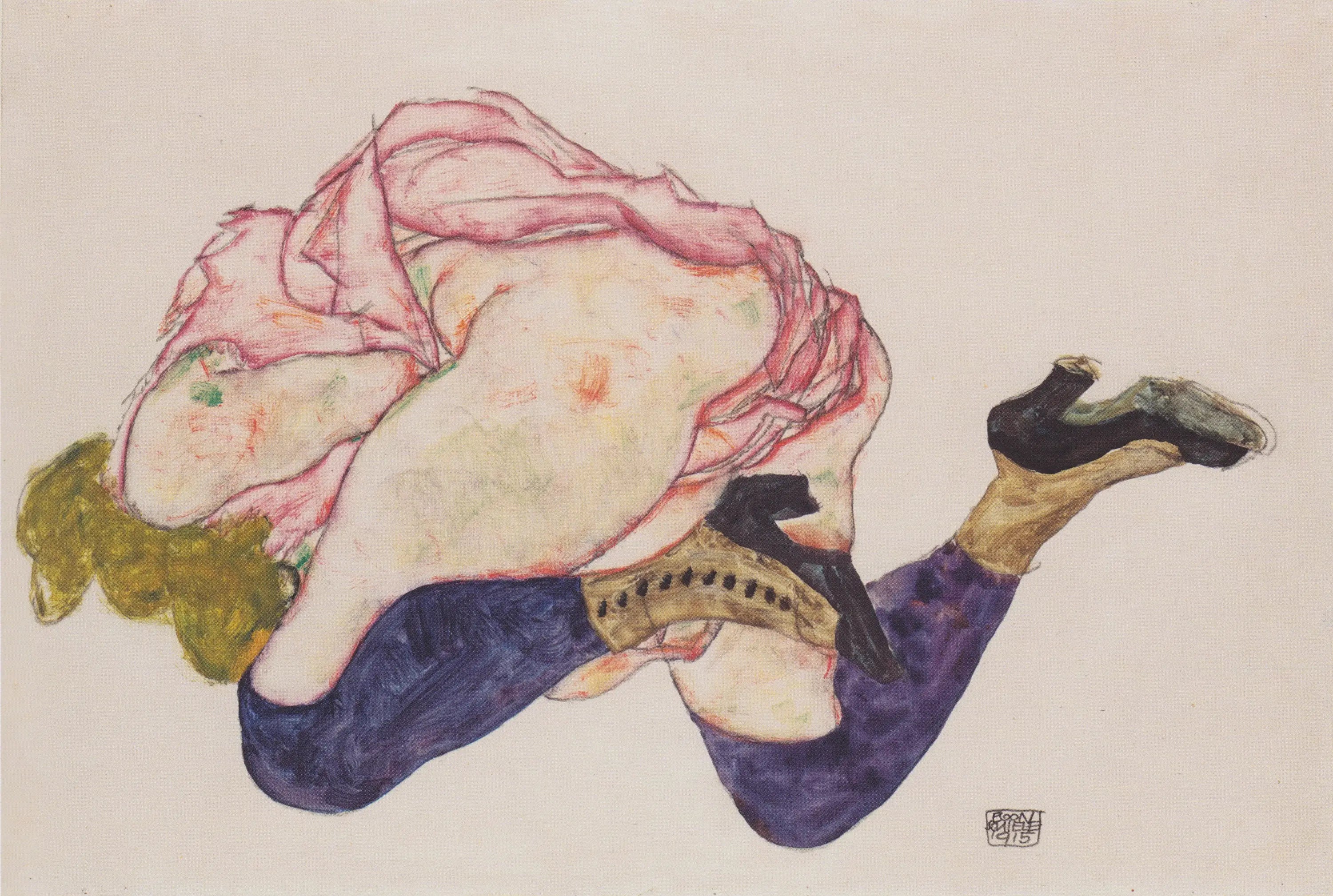 Reproduction du tableau « Q112706999 - Egon Schiele » par Alpha Reproduction en peinture à l’huile