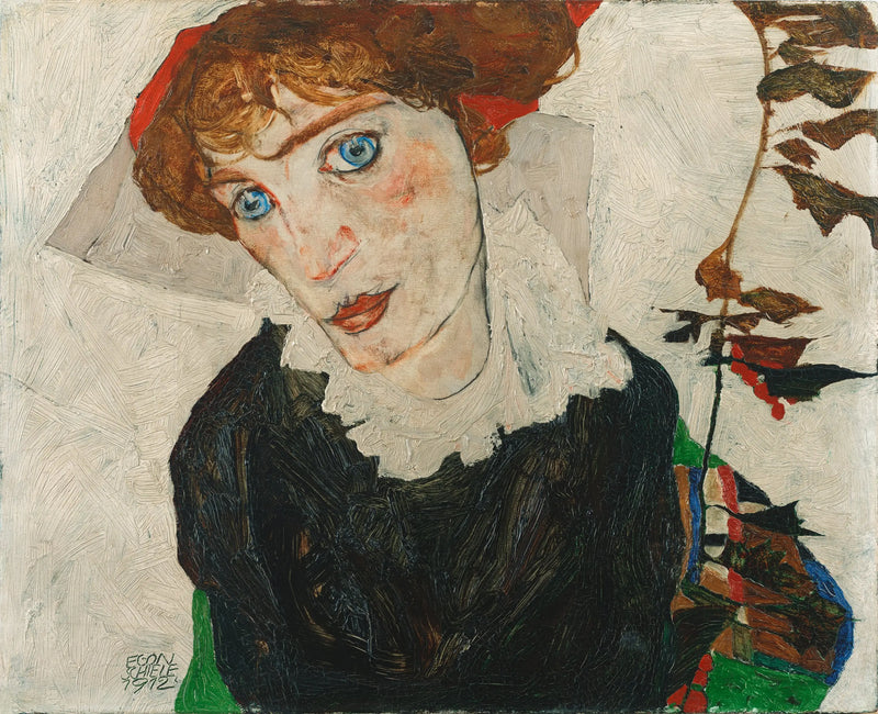 Portrait of Walburga Neuzil - Egon Schiele