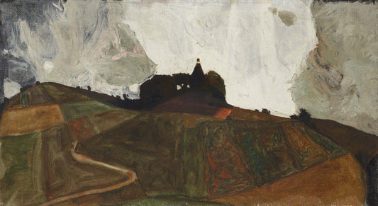 Reproduction du tableau « Q134344550 - Egon Schiele » par Alpha Reproduction en peinture à l’huile