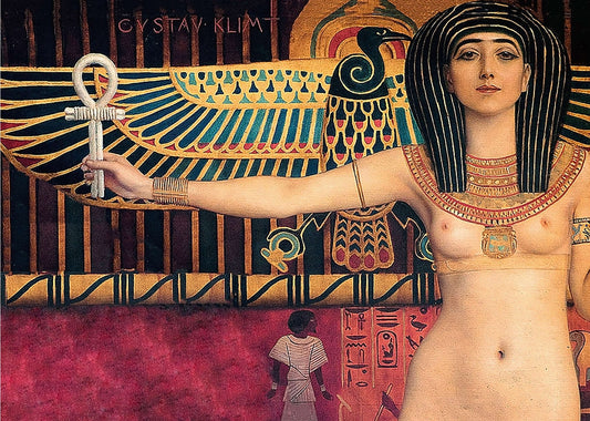 🏺 Ancient Egypt – Isis – Gustav Klimt (circa 1890-1891)