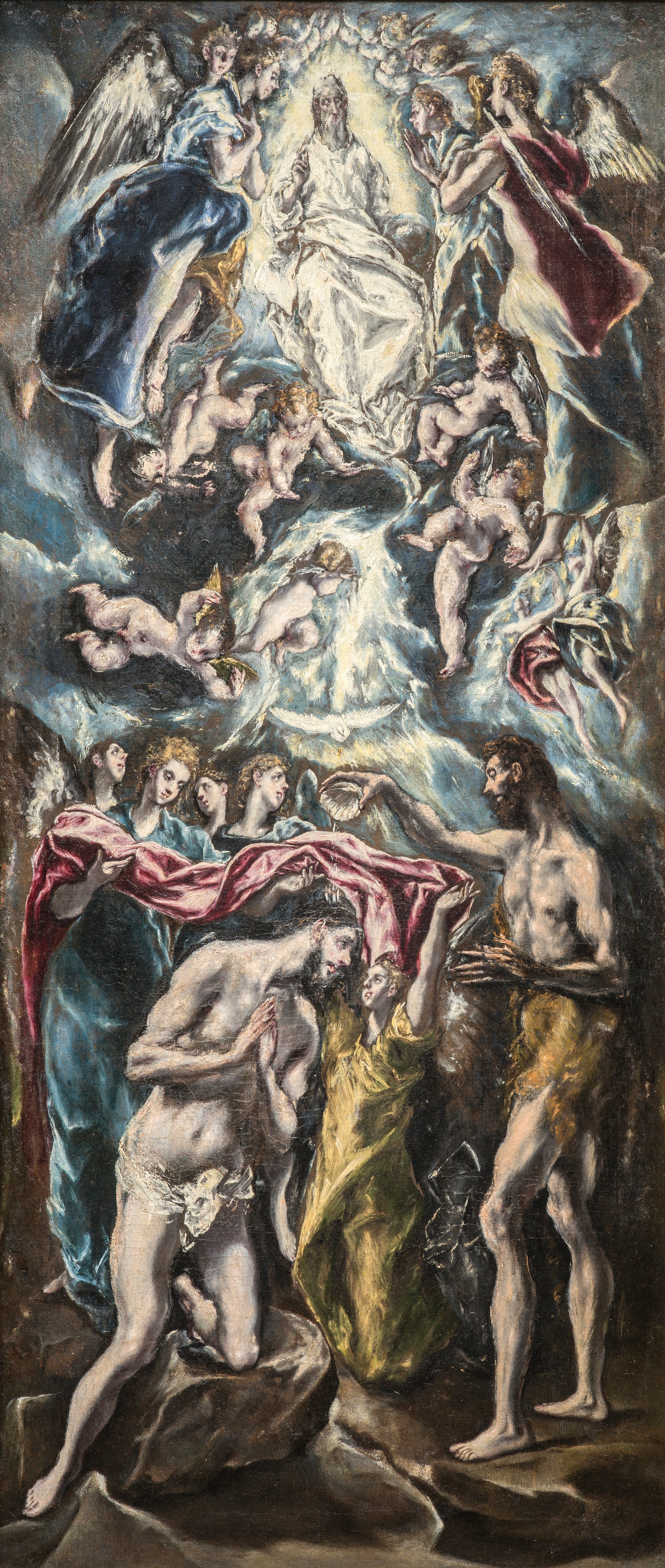 Le Baptême du Christ - El Greco