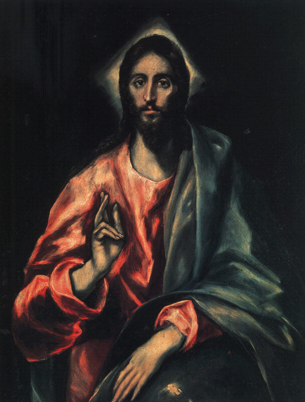 Salvator Mundi - El Greco
