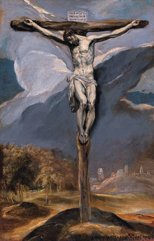 Le Christ sur la croix - El Greco