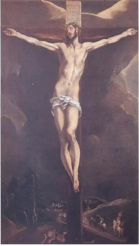 The Christ on the Cross - El Greco