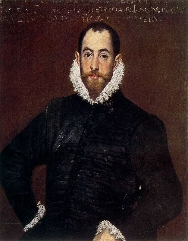 Portrait of a Gentleman from the House of Leiva - El Greco
