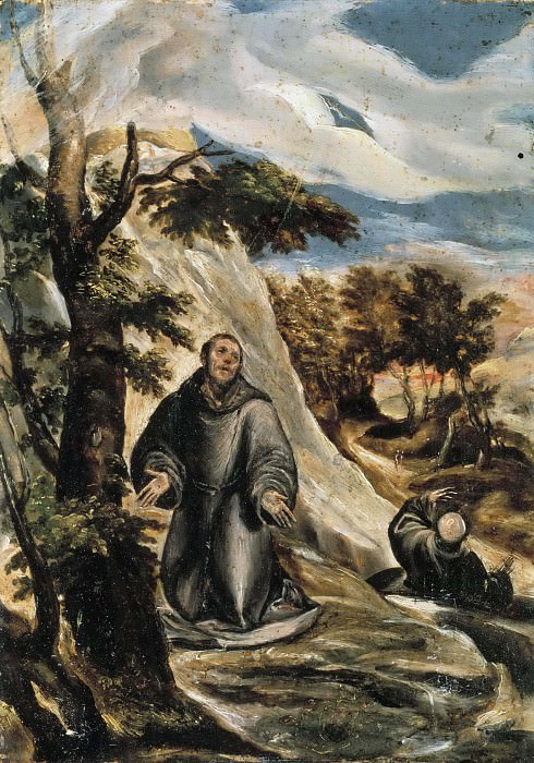 Saint François recevant les stigmates - El Greco
