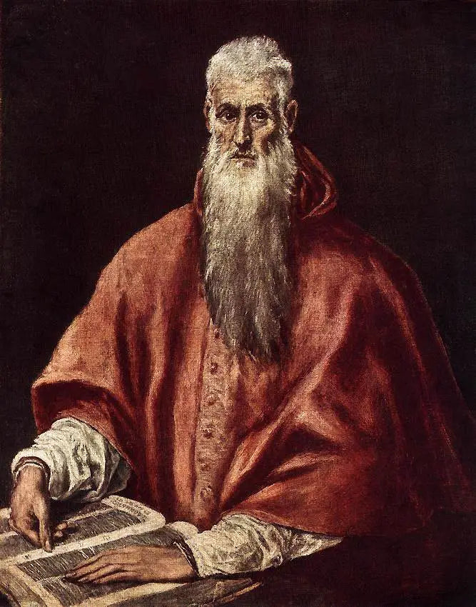 Saint Jerome as Cardinal - El Greco
