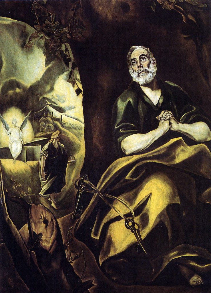Les larmes de saint Pierre - El Greco