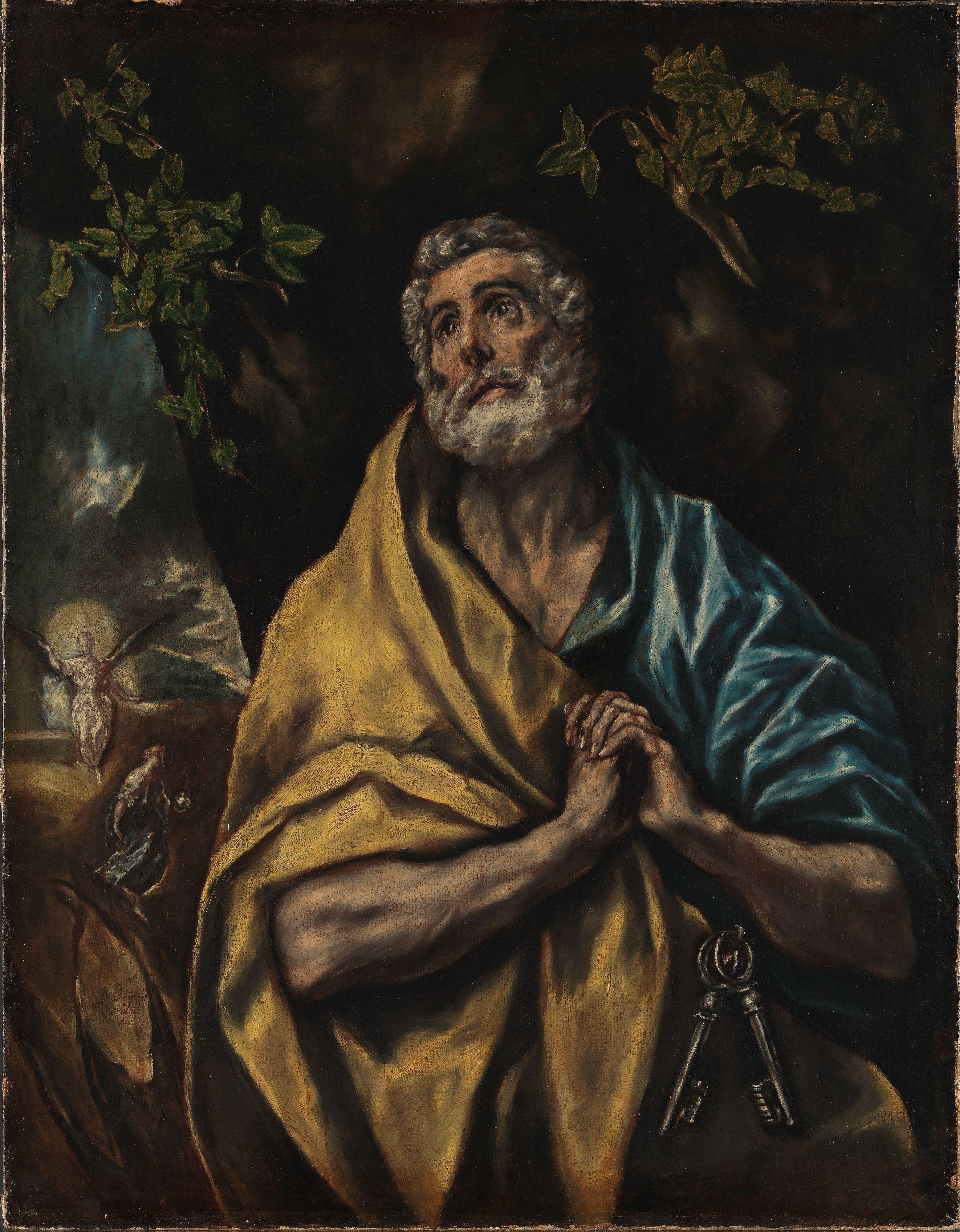 Les Larmes de saint Pierre - El Greco
