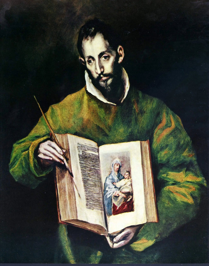 Saint Luke the Evangelist - El Greco