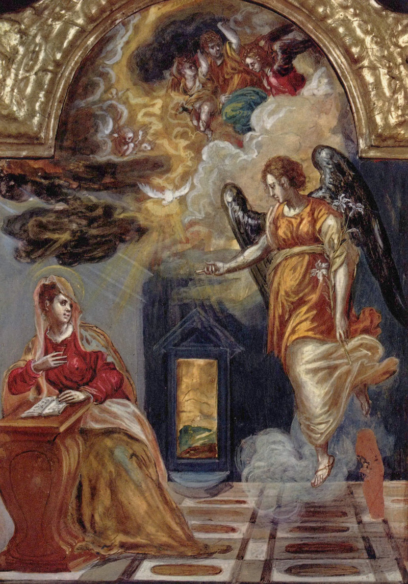 The Annunciation - El Greco