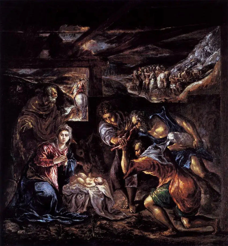 The Adoration of the Shepherds - El Greco