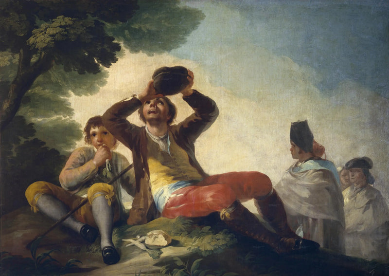 The Drinker - Francisco de Goya