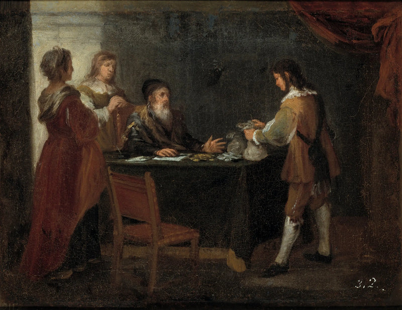 The Prodigal Son Receiving His Inheritance - Bartolomé Esteban Murillo