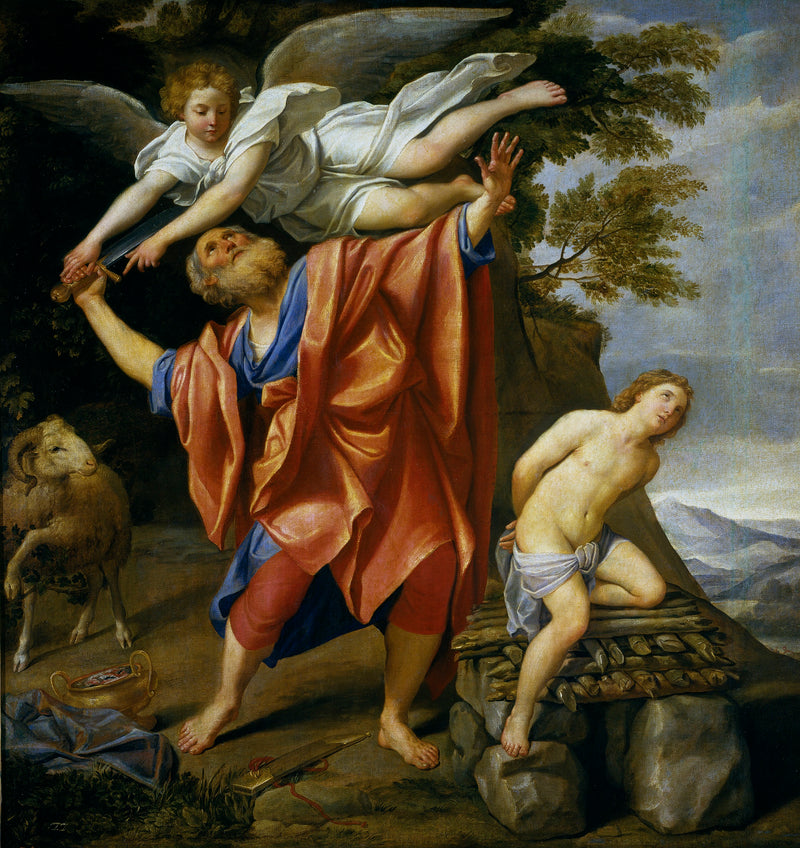 The Sacrifice of Abraham - Domenichino